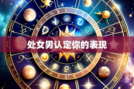 处女男认定你的表现