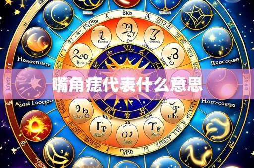 嘴角痣代表什么意思