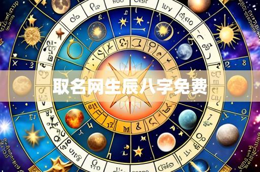 取名网生辰八字免费