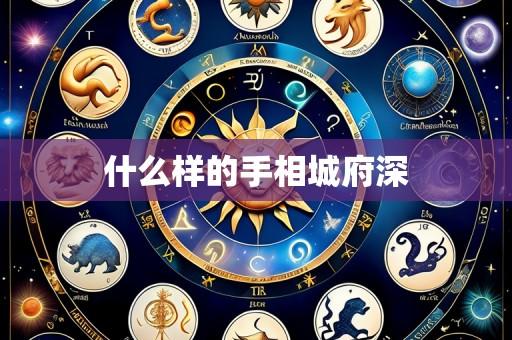什么样的手相城府深