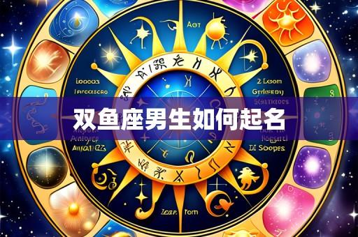 双鱼座男生如何起名