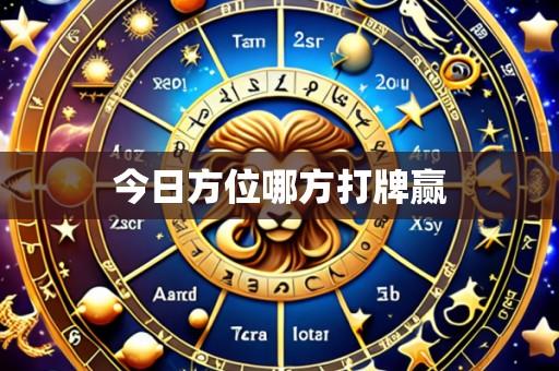 今日方位哪方打牌赢