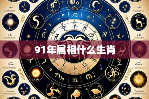 91年属相什么生肖