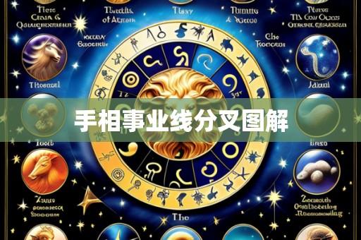 手相事业线分叉图解