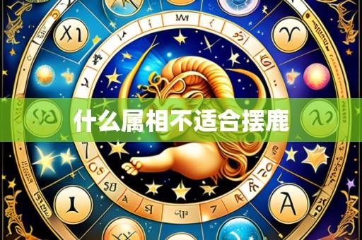 什么属相不适合摆鹿