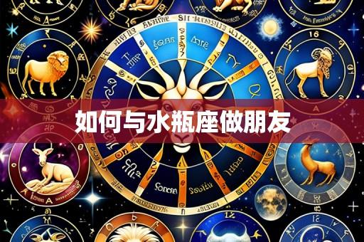 如何与水瓶座做朋友