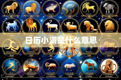 日历小满是什么意思