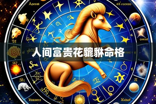 人间富贵花貔貅命格
