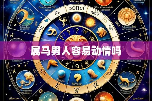 属马男人容易动情吗
