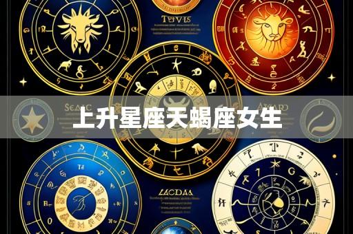 上升星座天蝎座女生