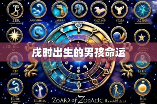 戌时出生的男孩命运