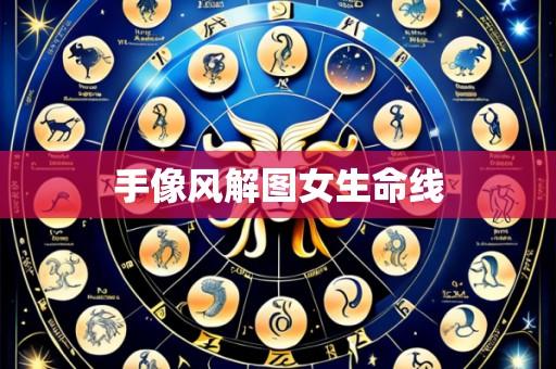 手像风解图女生命线
