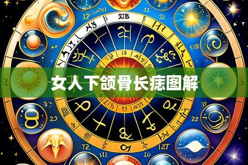 女人下颌骨长痣图解