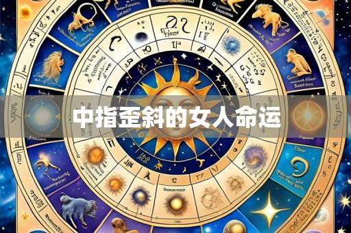 中指歪斜的女人命运