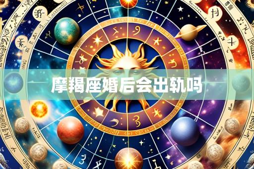 摩羯座婚后会出轨吗