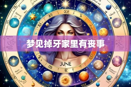 梦见掉牙家里有丧事