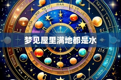 梦见屋里满地都是水