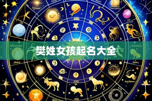 樊姓女孩起名大全