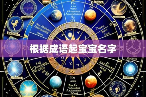 根据成语起宝宝名字