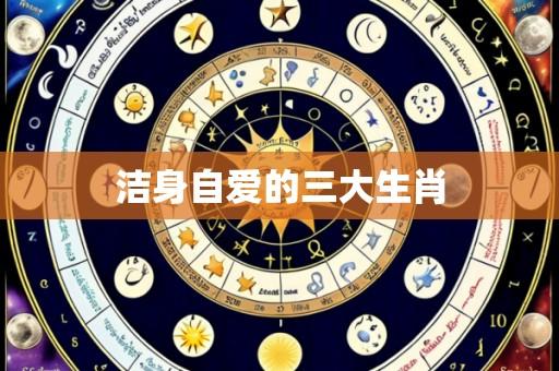 洁身自爱的三大生肖