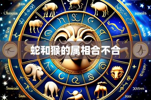 蛇和猴的属相合不合