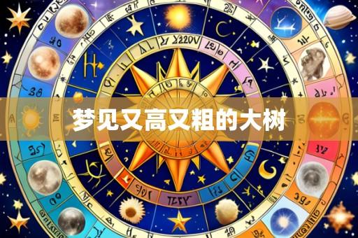梦见又高又粗的大树