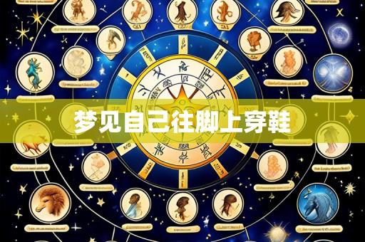 梦见自己往脚上穿鞋