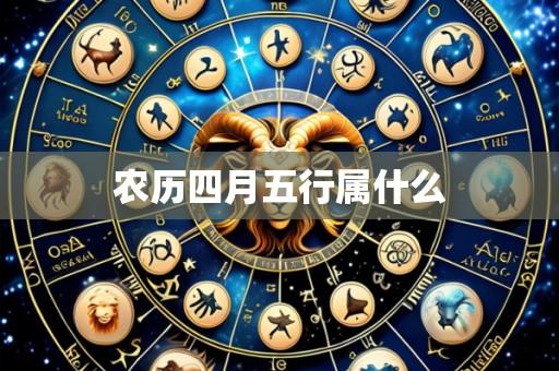 农历四月五行属什么