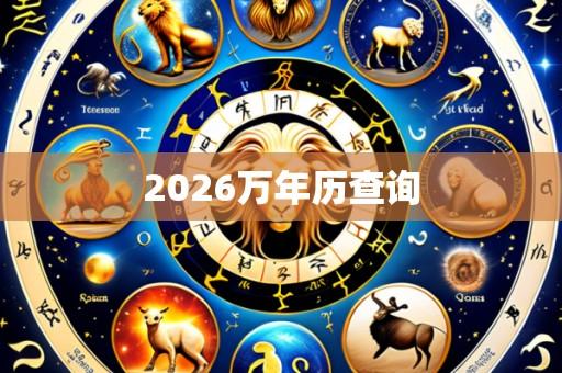 2026万年历查询