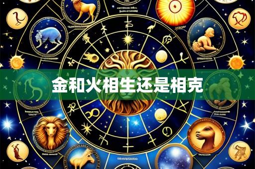 金和火相生还是相克