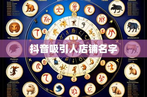 抖音吸引人店铺名字
