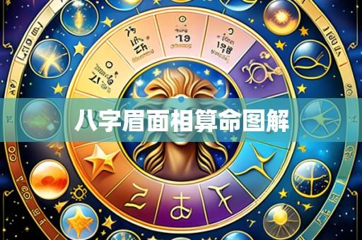 八字眉面相算命图解