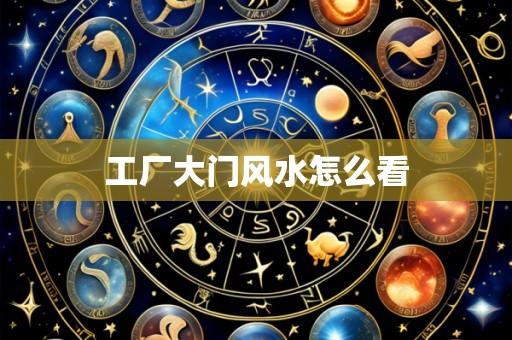 工厂大门风水怎么看
