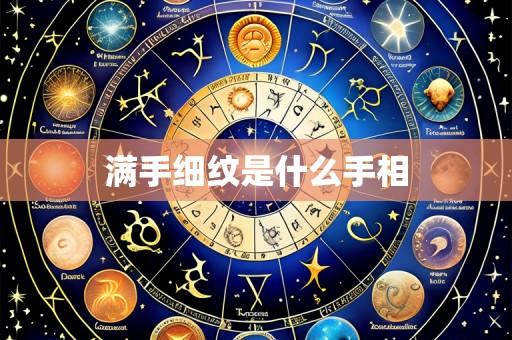 满手细纹是什么手相
