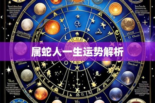 属蛇人一生运势解析