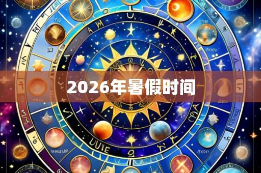 2026年暑假时间