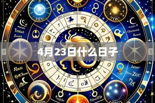 4月23日什么日子