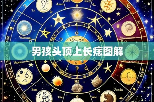 男孩头顶上长痣图解