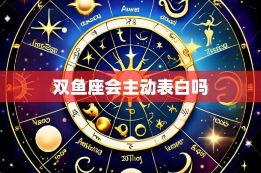 双鱼座会主动表白吗