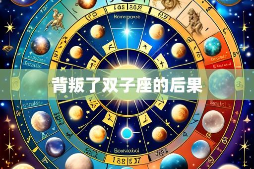 背叛了双子座的后果