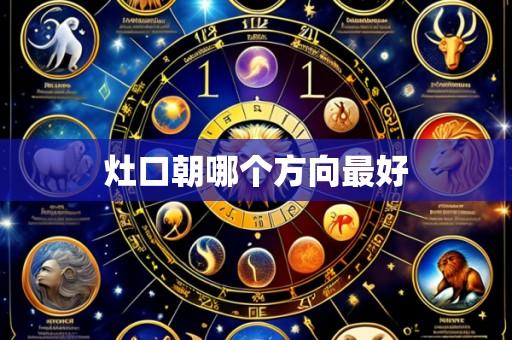 灶口朝哪个方向最好