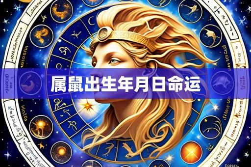 属鼠出生年月日命运
