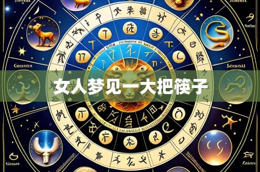 女人梦见一大把筷子