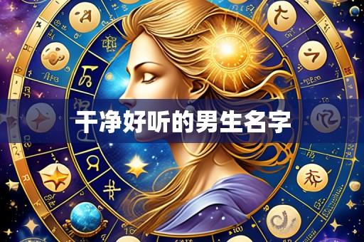 干净好听的男生名字