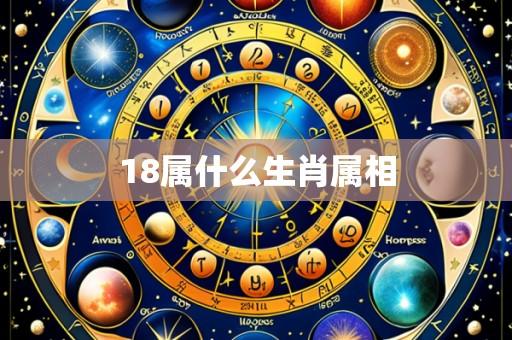 18属什么生肖属相