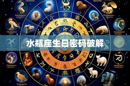 水瓶座生日密码破解