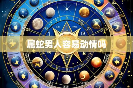 属蛇男人容易动情吗