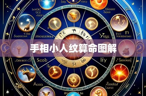 手相小人纹算命图解