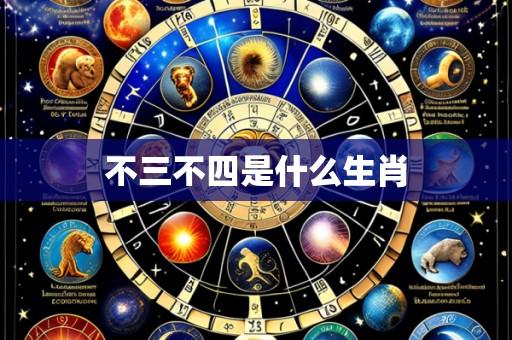不三不四是什么生肖