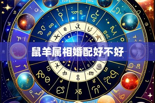 鼠羊属相婚配好不好